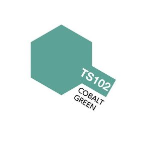 TS-102 Cobalt Green, spray 100 ml - Tamiya